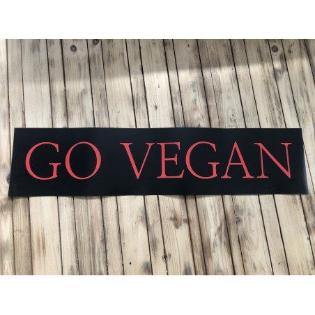 Go Vegan - Posterstrip FREE