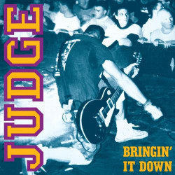 Judge - Bringin' It Down LP (Yellow Vinyl)