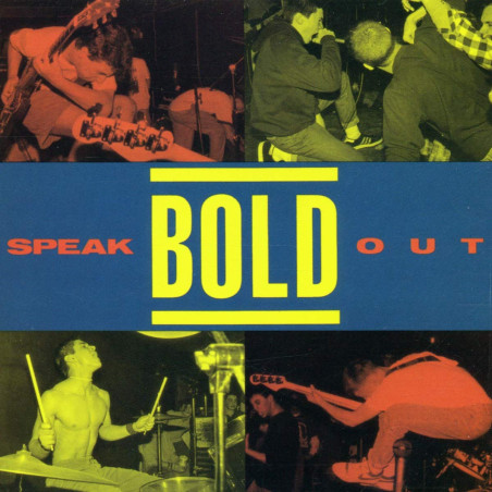 Bold - Speak Out LP (Deluxe Reissue / Opaque Blue)