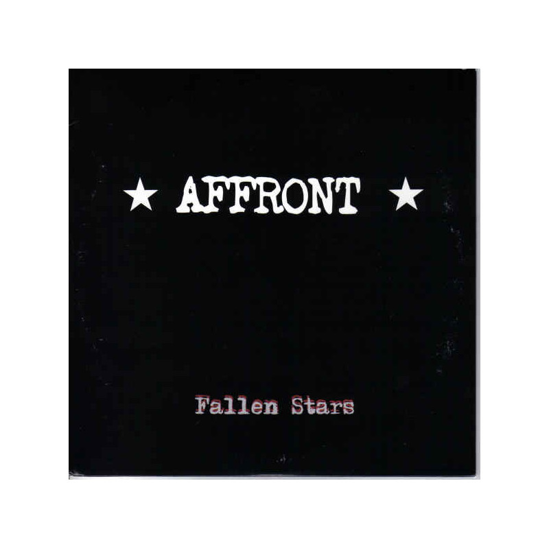 Affront - Fallen Stars 7"
