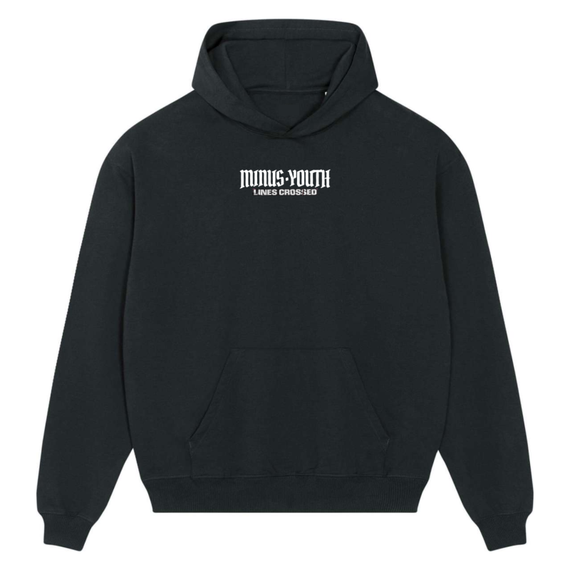 Minus Youth - Lines Crossed Hoodie (Embroidered)