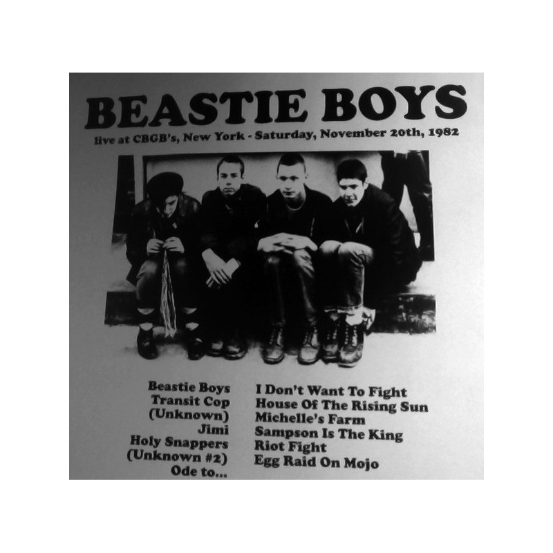 Beastie Boys - Live at CBGB's LP